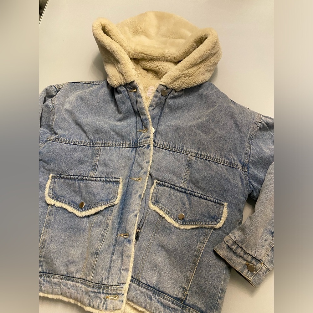Denim jacket size S-M - Picture 4 of 7
